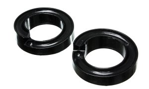 Ford F-250 SD Coil Spring Isolator Set - Front - Energy Suspension - Hyper-Flex - Black - `05-`07 Ford F-250 SD Coil Spring Isolator Set - Front - Energy Suspension - Hyper-Flex - Black - `05-`07